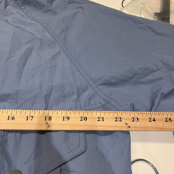 Zara Man Light Blue Lightweight Jacket Sz Large - Picture 7 of 9